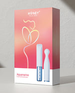 The Naughty Collection Interchangeable Heads Vibrator - Blu Bundle