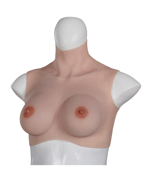 XX-DREAMSTOYS Ultra Realistic C Cup Breast Form Small - Ivory