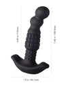 Pineapple Man Vibrating Prostate Massager - Black