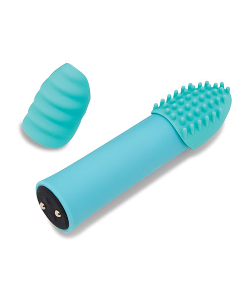 Nu Sensuelle Point Plus Rechargeable Bullet - Tiffany Blue