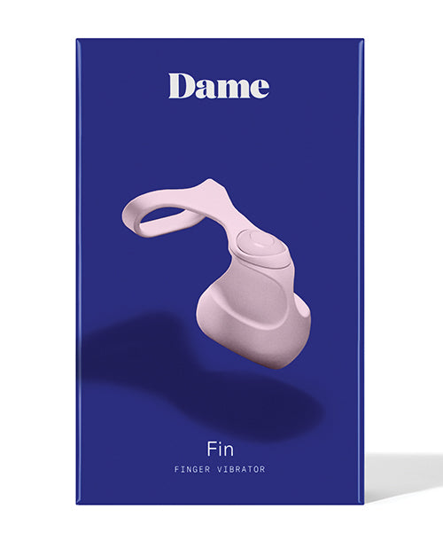 Dame Fin Finger Vibrator - Quartz