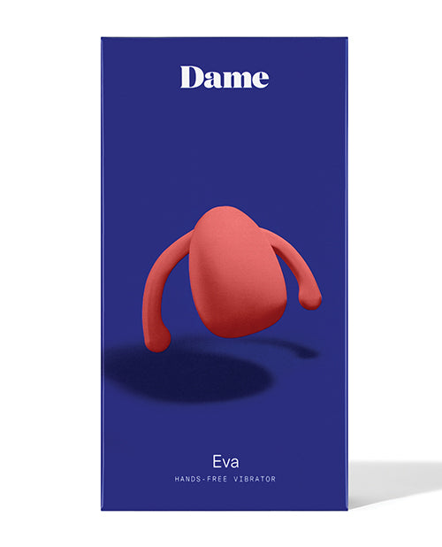 Dame Eva Hands Free Vibrator - Papaya