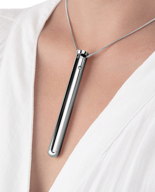 Le Wand Vibrating Necklace - Silver