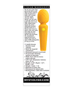 Evolved Sunshine Flexible Wand Vibrator - Yellow