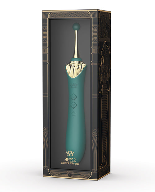 ZALO Bess 2.0 Clitoral Vibrator - Turquoise Green