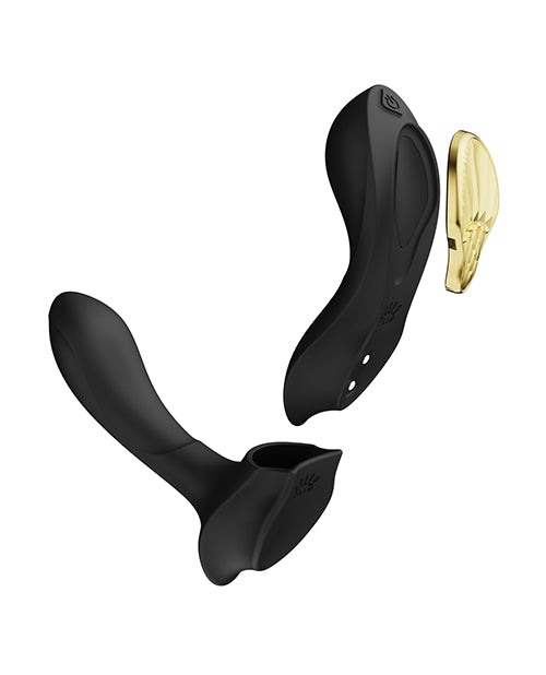 ZALO Aya Wearable Vibrator w/Remote - Obsidian Black