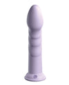 Dillio Platinum 8; Super Eight Silicone Dildo - Purple