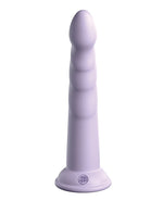 Dillio Platinum 7; Slim Seven Silicone Dildo - Purple