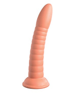 Dillio Platinum 7; Wild Thing Silicone Dildo - Peach