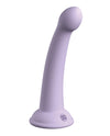 Dillio Platinum 6; Secret Explorer Silicone Dildo - Purple