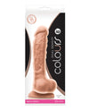 Colours Dual Density 8; Dildo - White