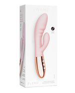 Le Wand BLEND Double Motor Rabbit Rechargeable Vibrator - Rose Gold