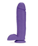 Blush Au Naturel Bold Huge 10; Dildo - Purple