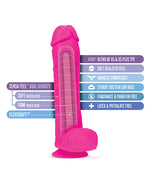 Blush Au Naturel Bold Big John 11; Dildo - Pink