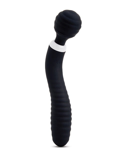 Nu Sensuelle Lolly Double-Ended Flexible Nubii Wand - Black