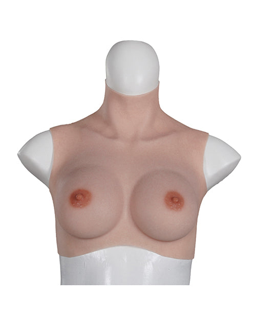 XX-DREAMSTOYS Ultra Realistic D Cup Breast Form Medium - Ivory