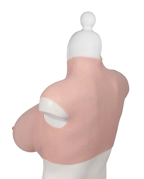 XX-DREAMSTOYS Ultra Realistic H Cup Breast Form X Large - Ivory