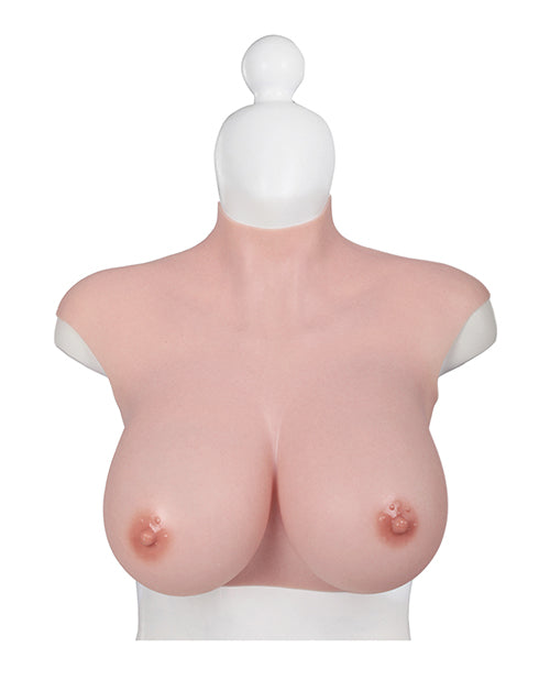 XX-DREAMSTOYS Ultra Realistic H Cup Breast Form X Large - Ivory