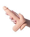 Colter App Controlled Realistic 8.5 & Thrusting Dildo Vibrator w/Clit Licker - Ivory