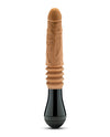 Blush Dr. Skin Silicone Dr. Arthur Thrusting Gyrating Vibrating Dildo - Tan