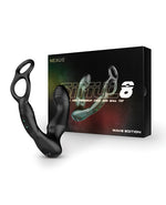 Nexus Simul8 Wave Dual Cock Ring Prostate Massage - Black