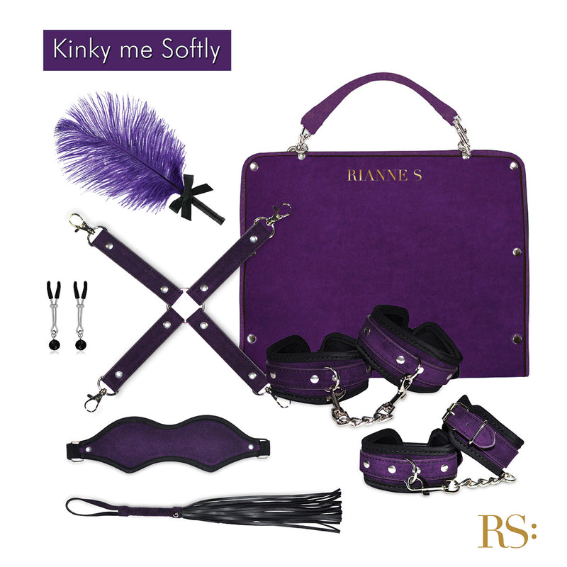 Rianne S Kinky Me Softly Purple Bondage Kit