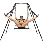 Throne Adjustable Sex Swing with Stand