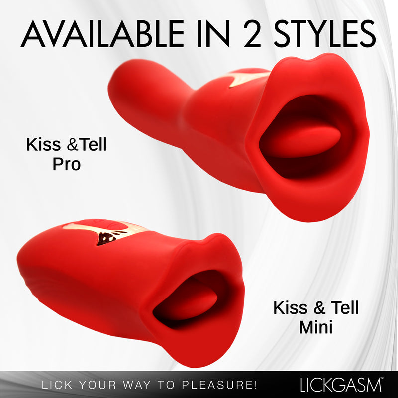 Kiss and Tell Pro Dual-ended Kissing Vibrator