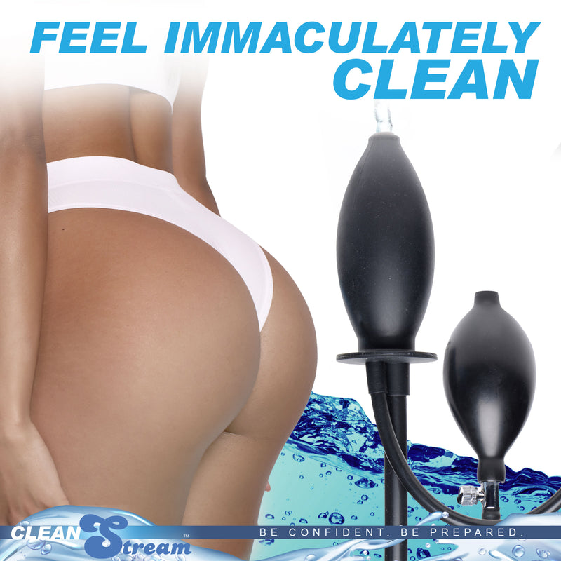 CleanStream Inflatable Enema Plug