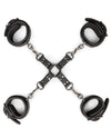 Easy Toys Hug Tie With Hand and Ankle Cuffs - Black