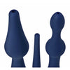 Universal 3 Piece Silicone Enema Attachment Set