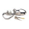 Rikers 24-7 Stainless Steel Locking Chastity Cage