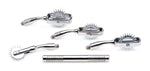 Deluxe Wartenberg Wheel Set with Travel Case