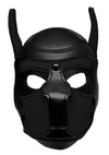 Spike Neoprene Puppy Hood - Black