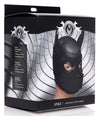 Spike Neoprene Puppy Hood - Black