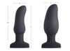 Worlds First Remote Control Inflatable 10X Vibrating Curved Silicone Anal Plug