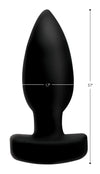 The Taper 10X Smooth Silicone Remote Control Vibrating Butt Plug