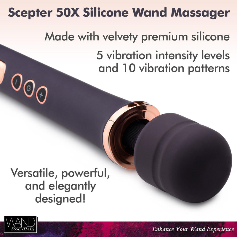 Scepter 50X Silicone Wand Massager