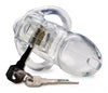 Clear Captor Chastity Cage - Small