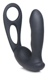 7X P-Strap Milking and Vibrating Prostate Stimulator with Cock and Ball Harness