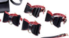 Black and Red Bow Bondage Set with Carry Case