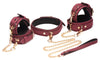 6 Piece Velvet Bondage Set