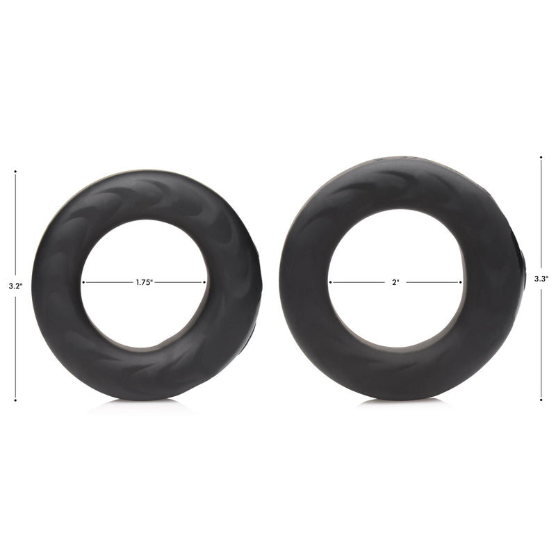 E-Stim Pro Silicone Vibrating Cock Ring - 1.75 Inch