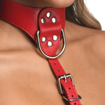 Red Female Chest Harness- Medium/Large