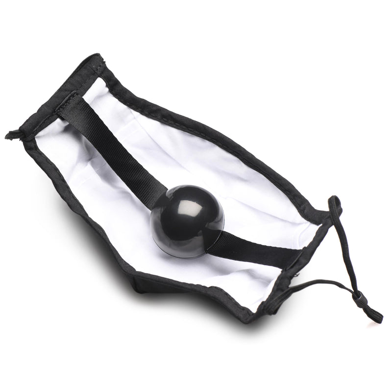 Under Cover Ball Gag Face Mask