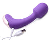 50X Silicone G-spot Wand - Purple