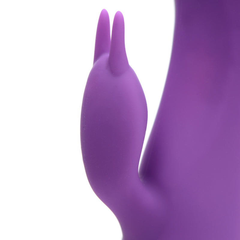 10X Wonder Mini Rabbit Silicone Vibrator - Purple