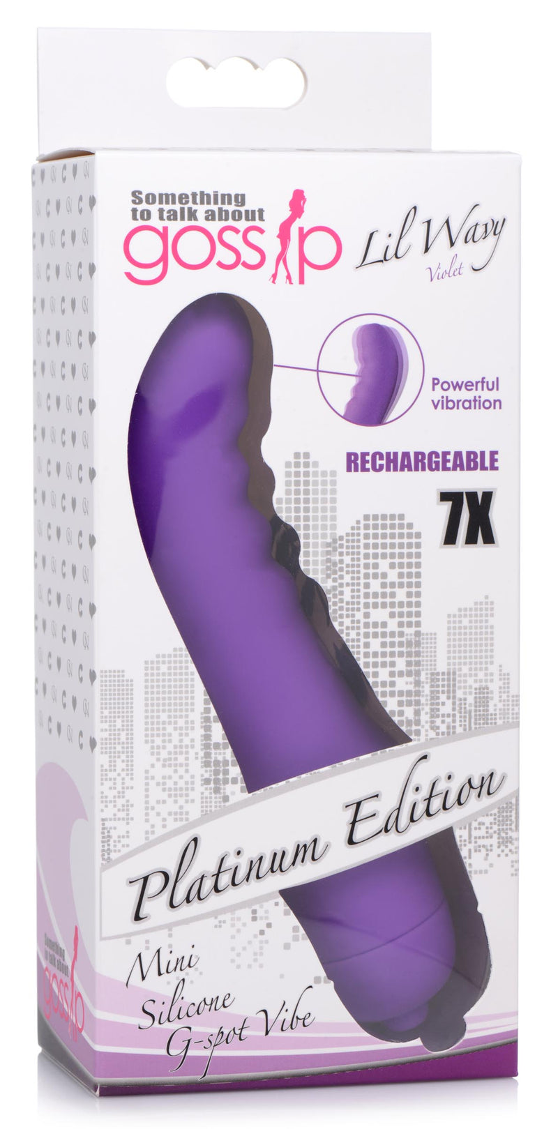 7X Mini Silicone G-Spot Vibrator