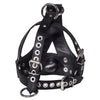 Strict Leather Bishop Head Harness with Removable Gag